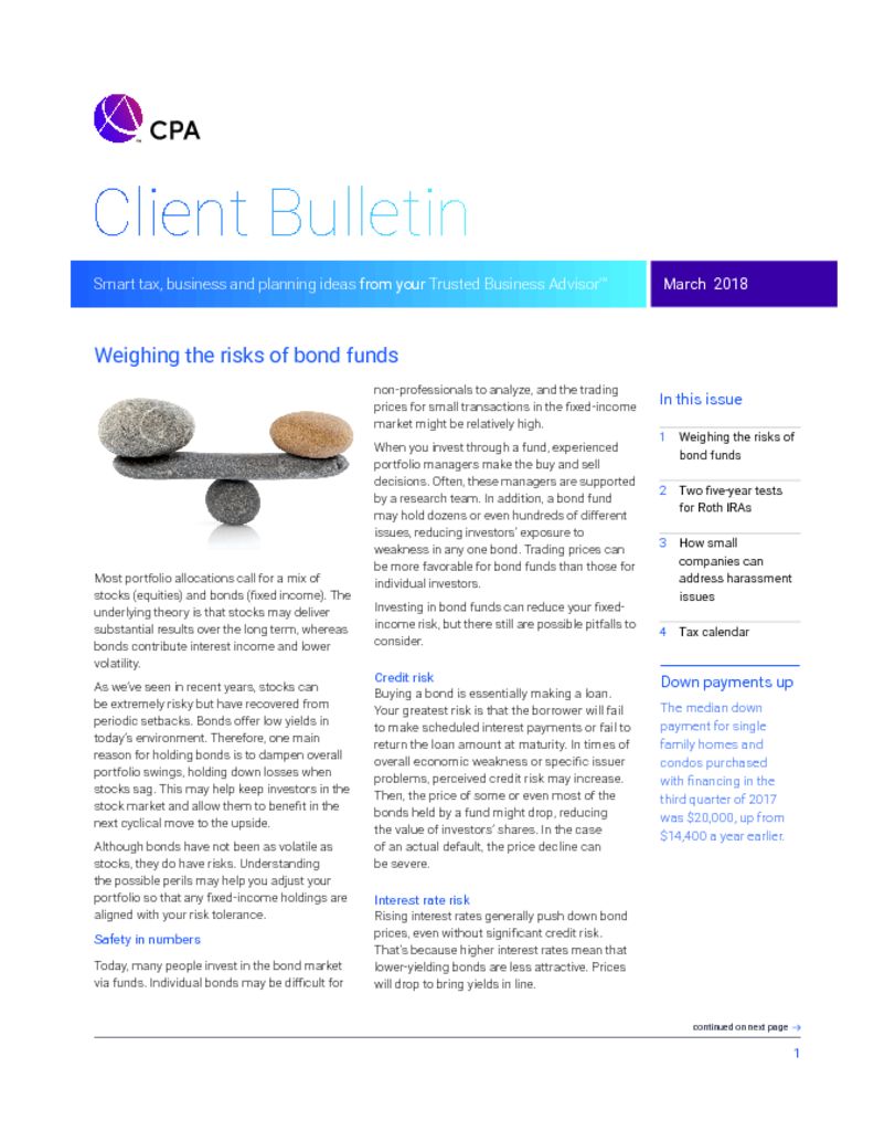 thumbnail of 2018 March Client Bulletin
